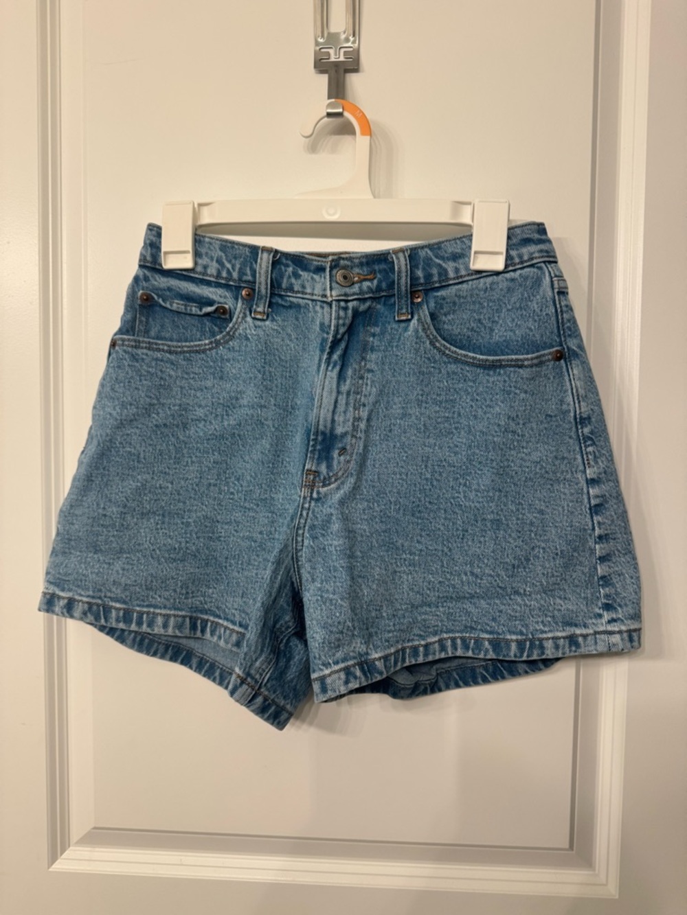 Abercrombie & Fitch Light Blue Denim Shorts